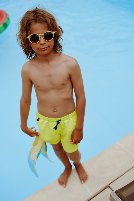 Boy's Swimwear MENO Yellow Neon | GILI'S