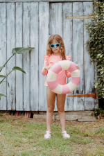 Enfant portant un Top Anti-UV Neon Pink