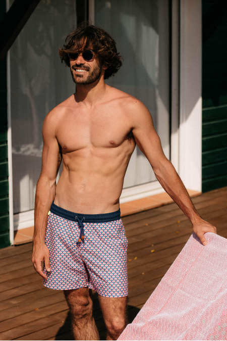 Men's Swimwear TRAWANGAN Pink Sensu | GILI'S